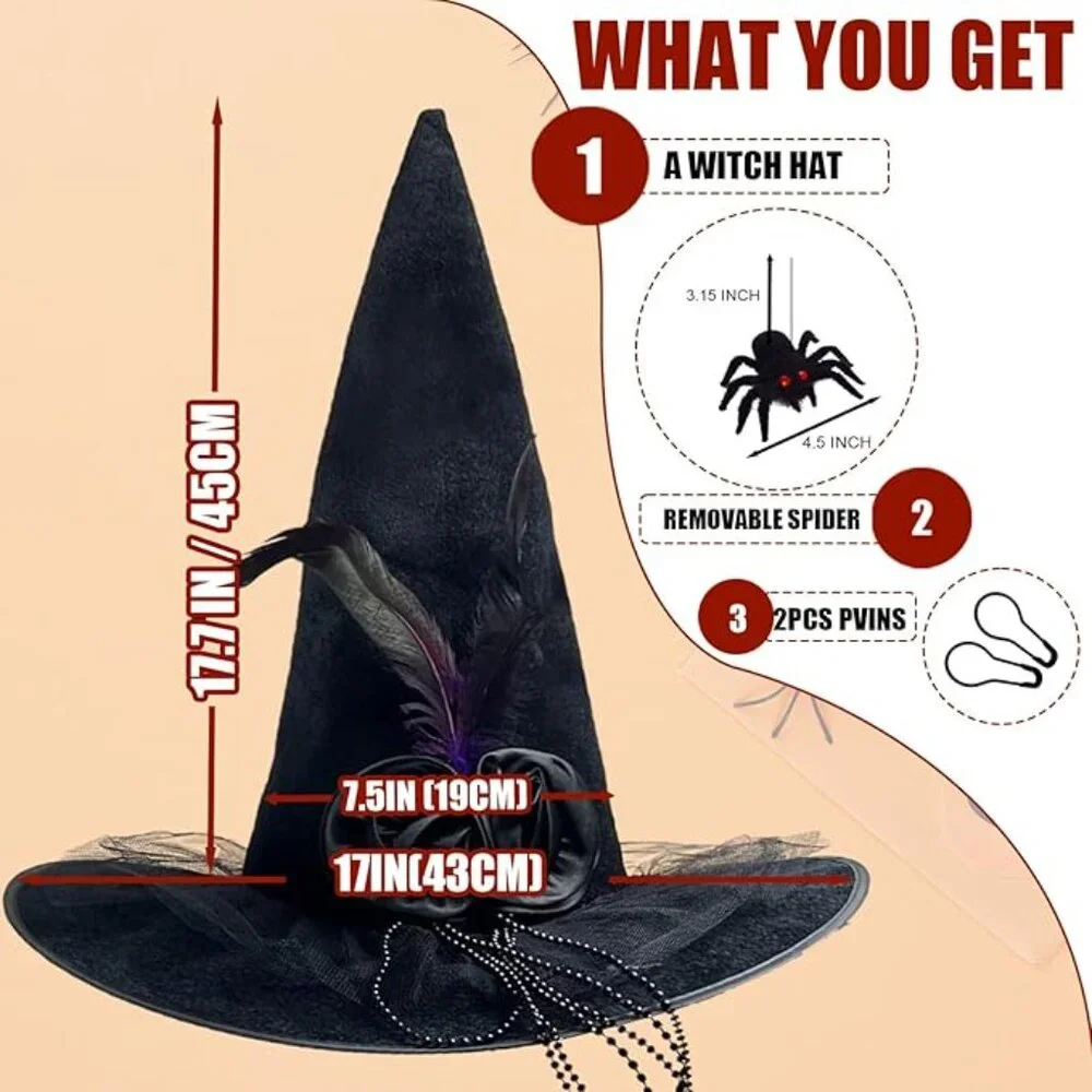 Halloween Witch Hat